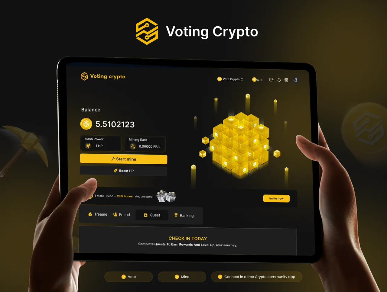 Voting Crypto Platform